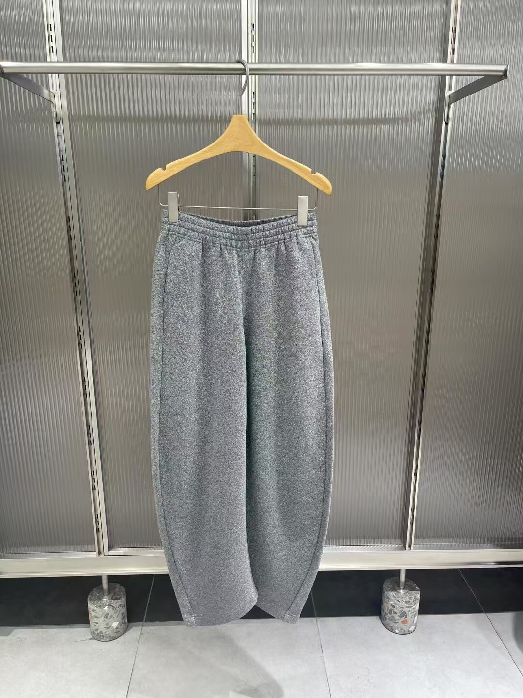 【季末清仓】商场同款百搭裤宽松弯刀裤5P1E13390时尚长裤阔腿裤