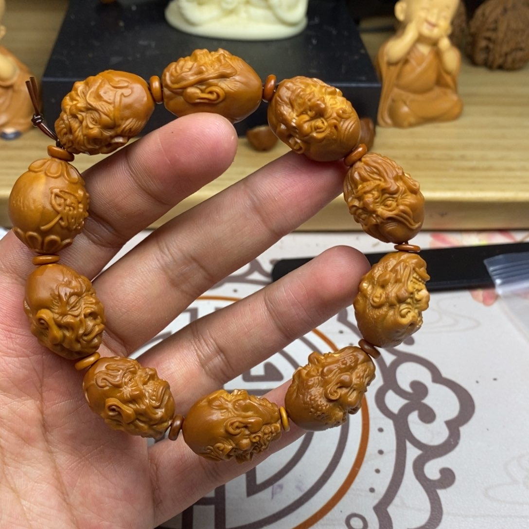 橄榄核手串/手链橄榄核核雕工艺宇