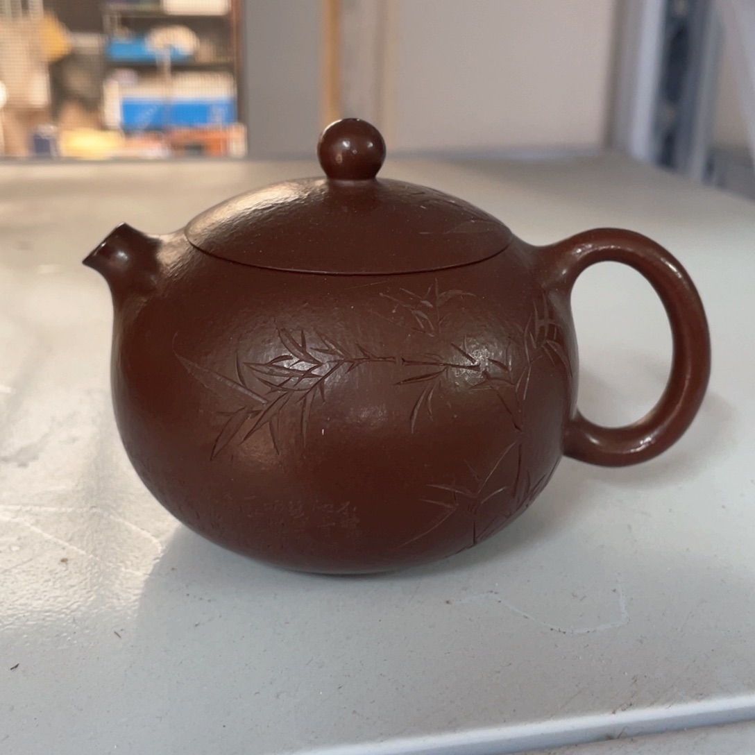 紫砂茶壶紫朱泥全手工180到200毫升