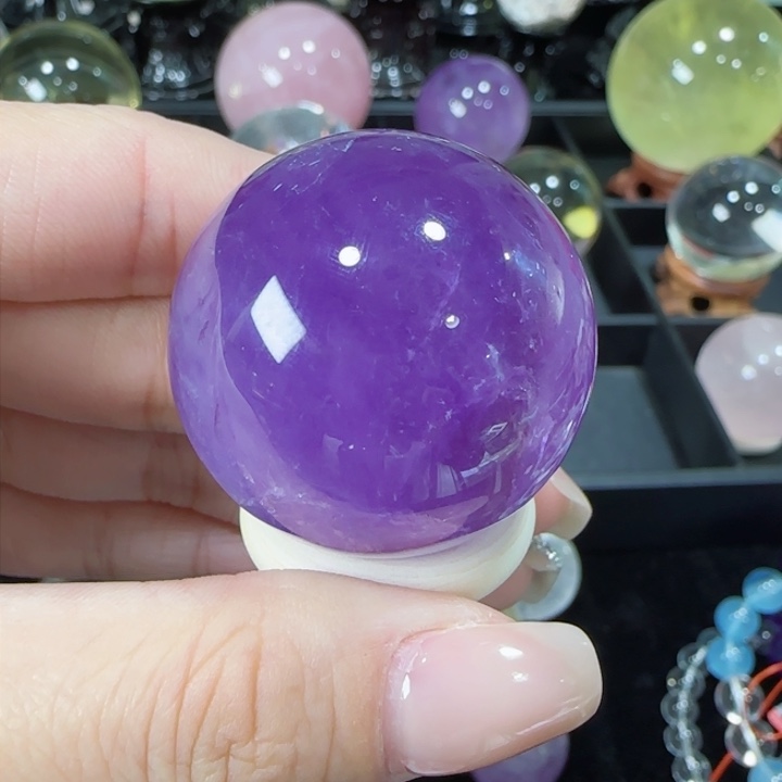 水晶天然水晶球s 10未镶嵌天然3.6公分