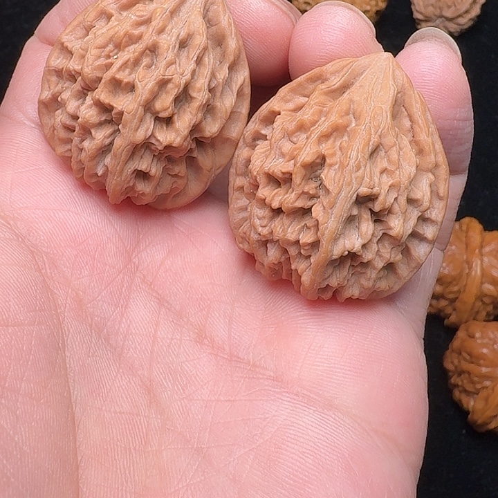 核桃饕餮纹，精挑头货✅，全品