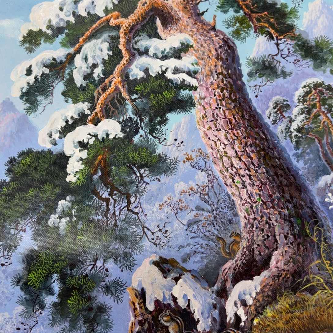 油画在哪呢我想问一下你们