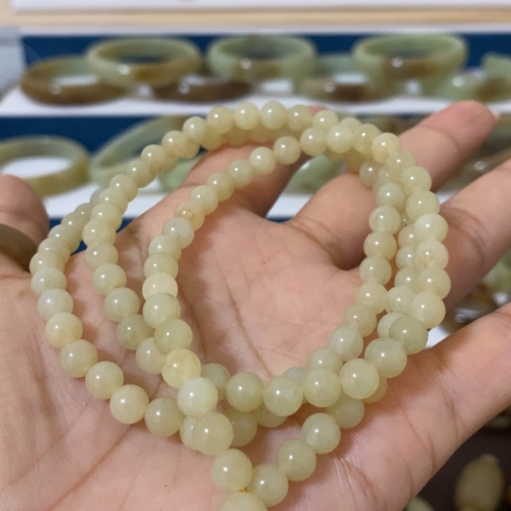 和田玉手链未镶嵌