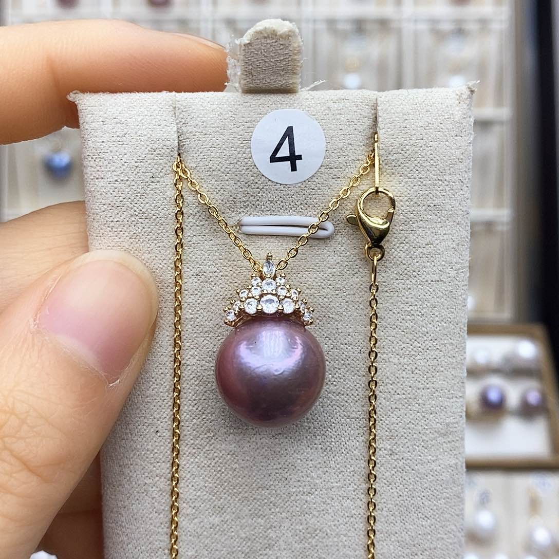 淡水珍珠合金颈饰