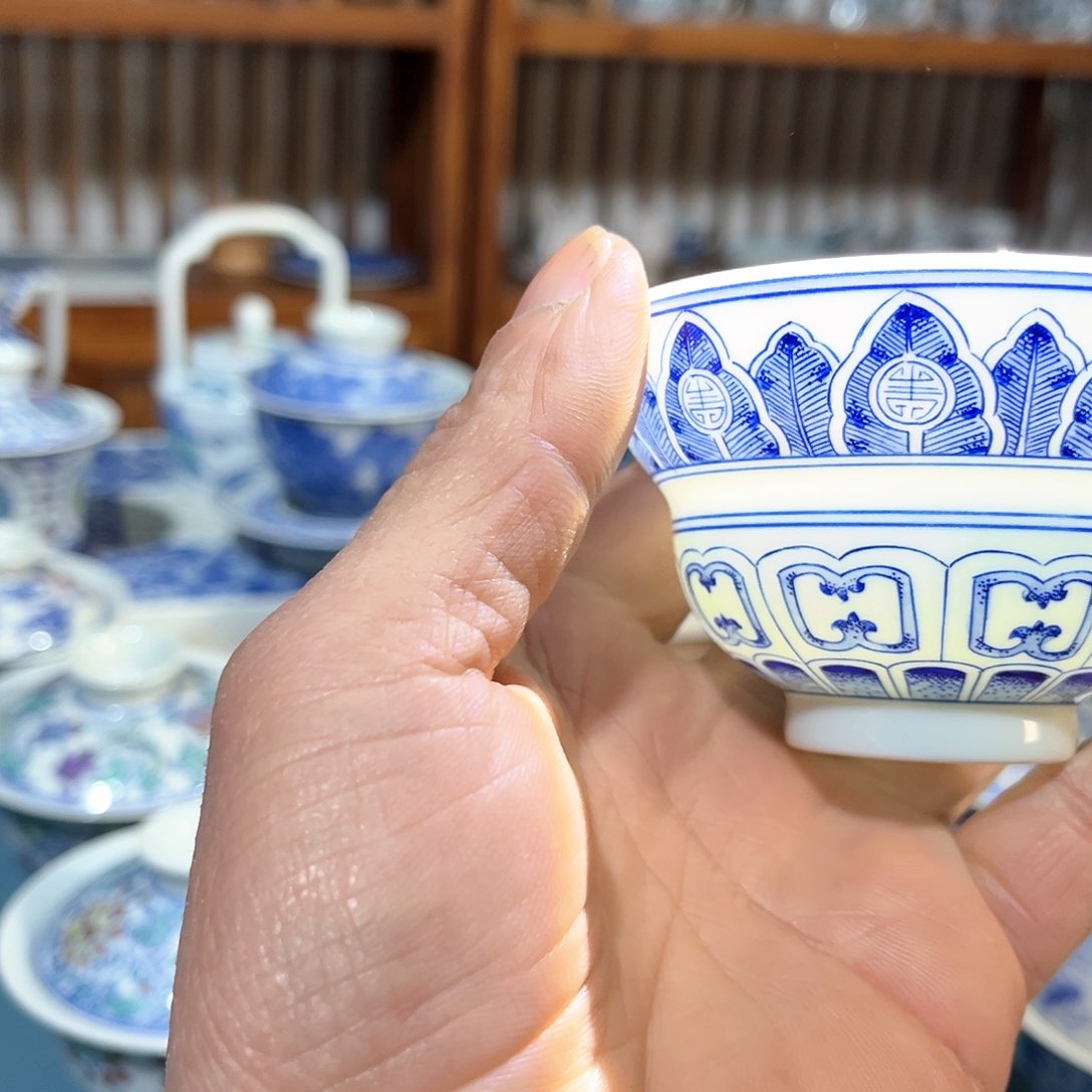 錡镇堂手工手绘杯
