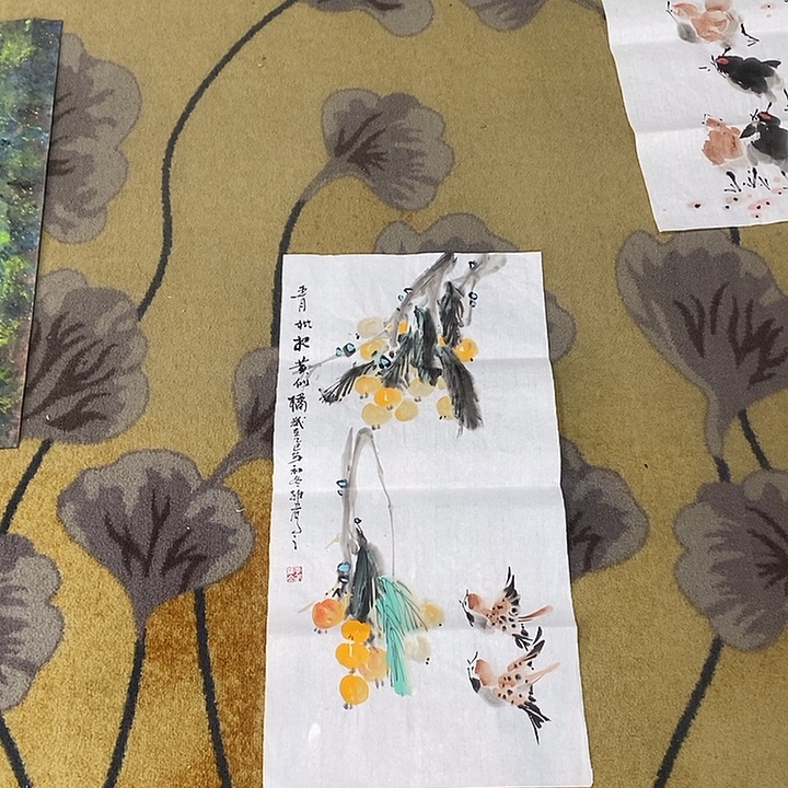 生***。国画李维立34/68手绘画芯
