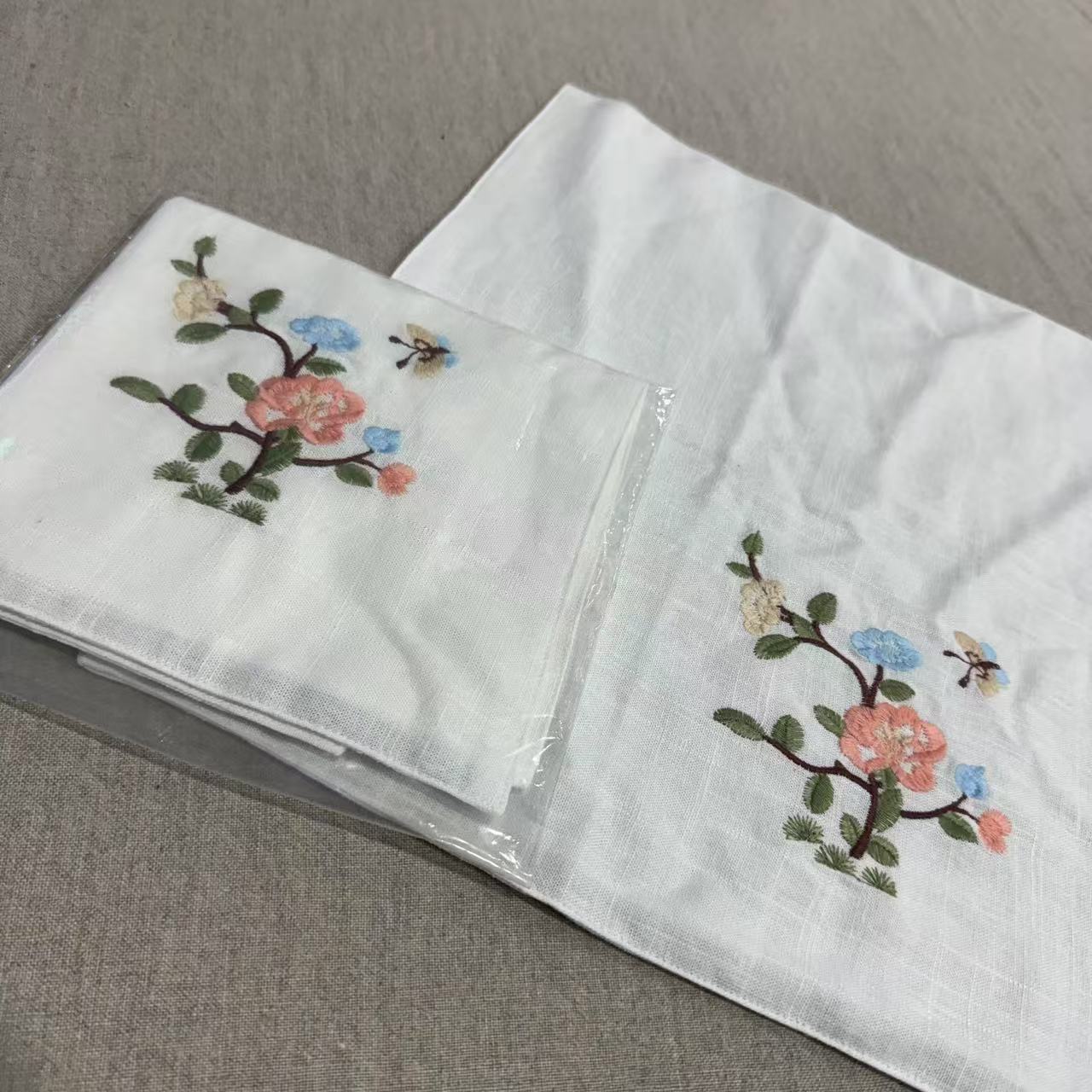 【福气满满】汉麻国风小餐垫拍一发二30*30