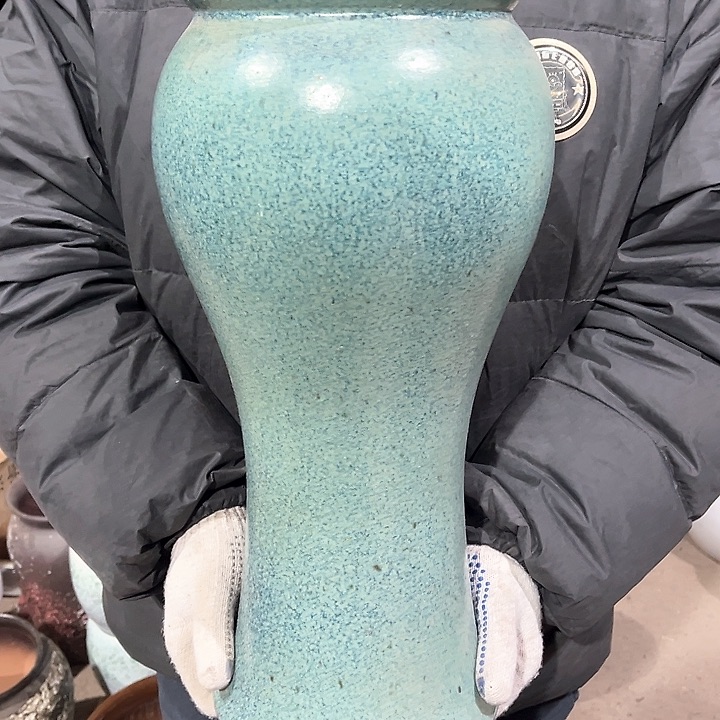 紫砂花盆高43口18————