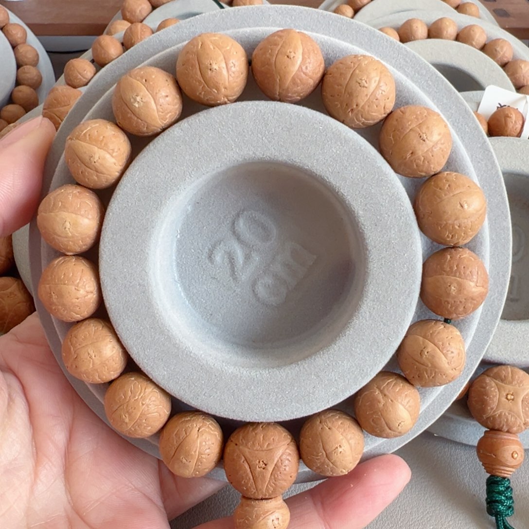 手串凤眼菩提14mm左右手串90@2402