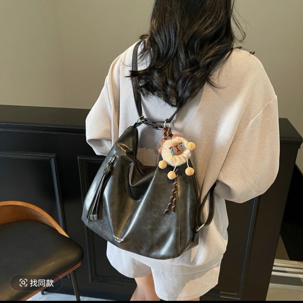 MHMR2025早秋新款韩版潮流高级感托特包时尚休闲女包大容量单肩包