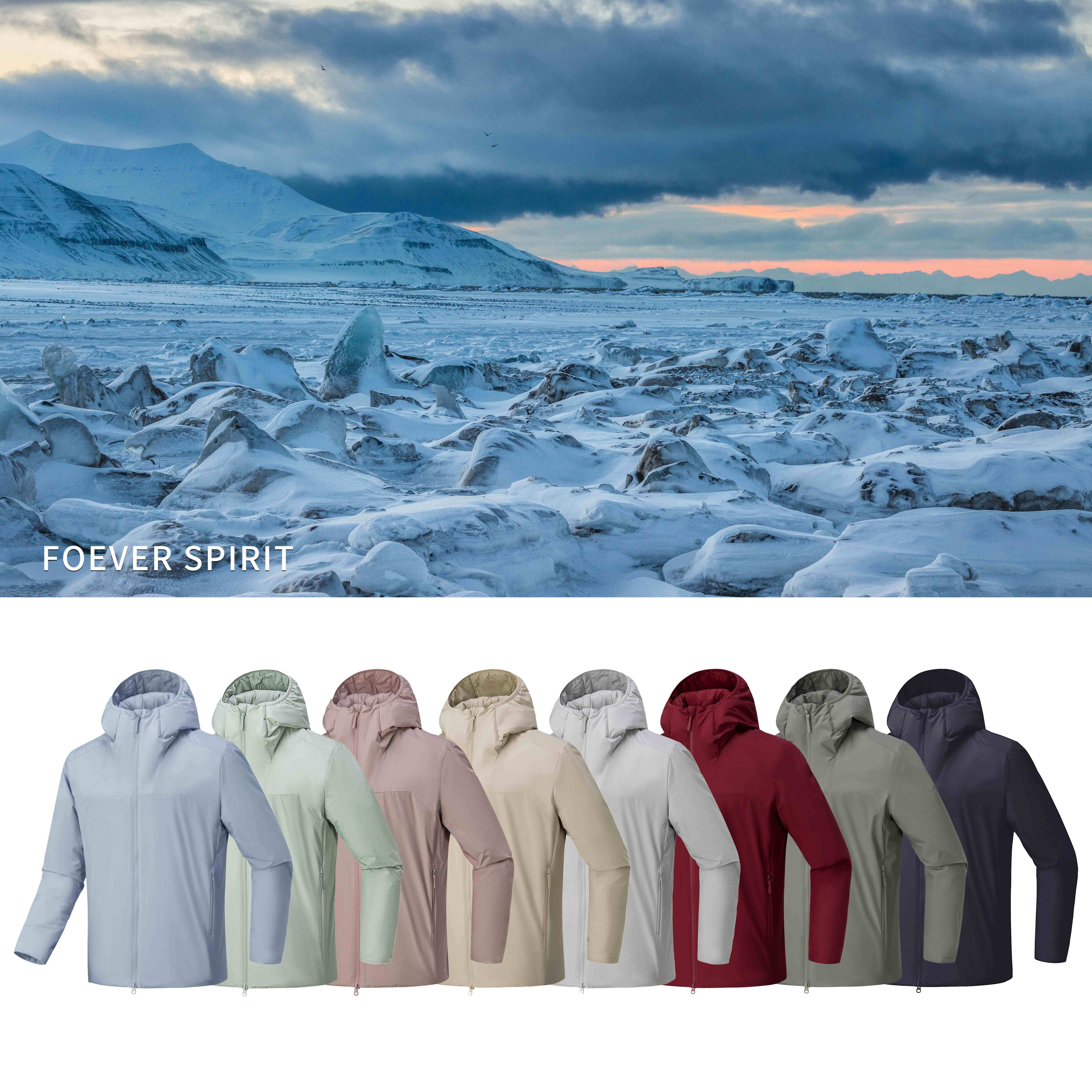 『FOREVER SPIRIT恒境』男女同款秋冬保暖休闲棉衣棉服HM25D173