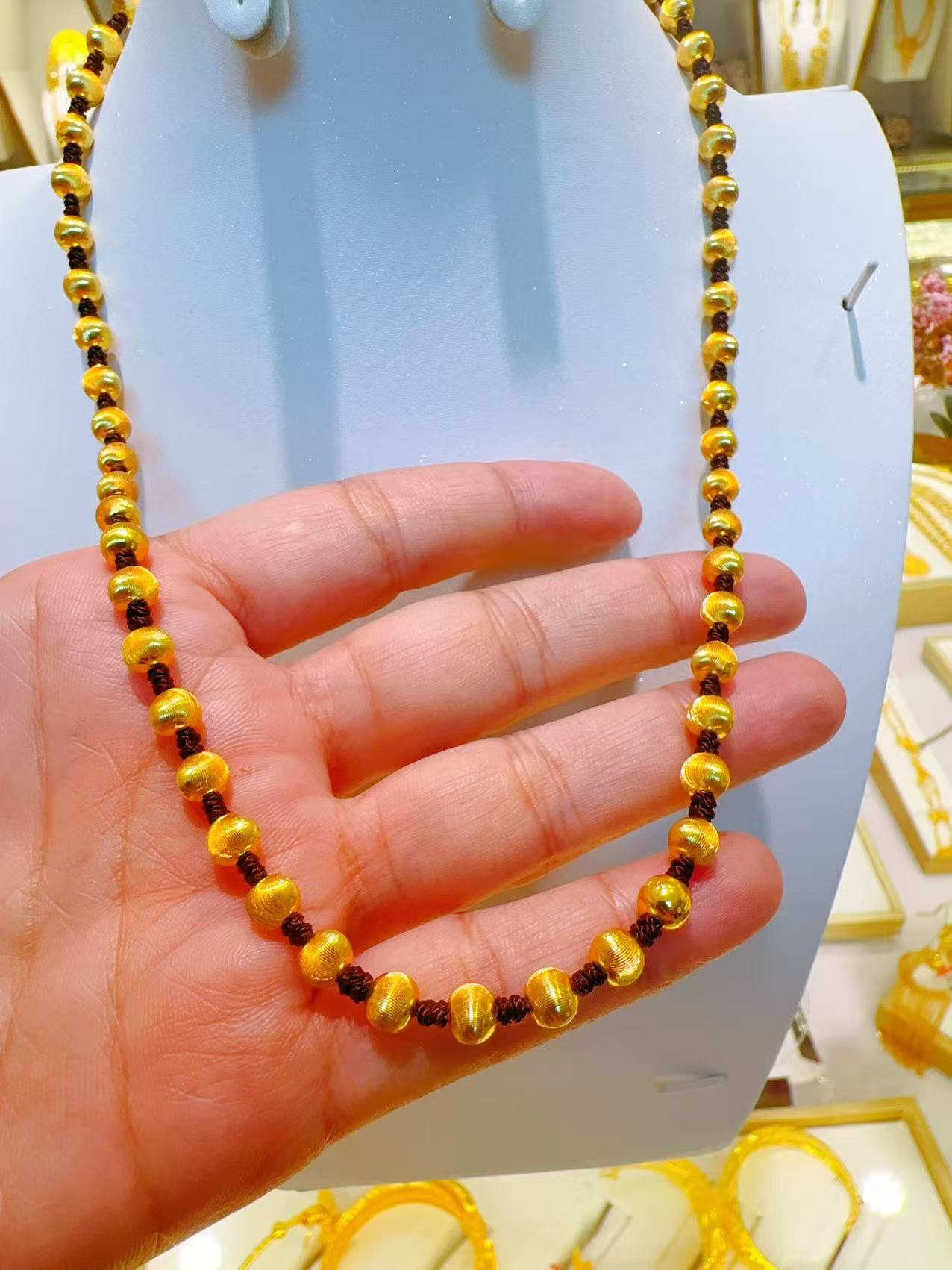 合金项链 0.25g marjan项链  سېھران مىس قاپىلىما ئالتۇنلىرى 