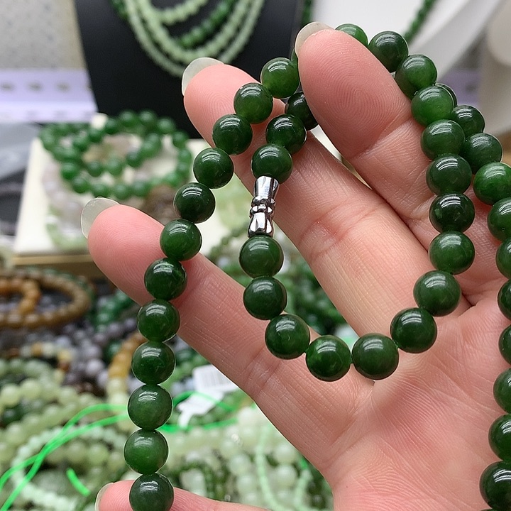 【闪购商品】和田玉手链未镶嵌7.8