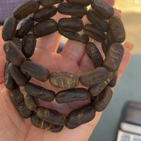 沉香手串白棋虫漏沉水9克卡0.8多样性发1条