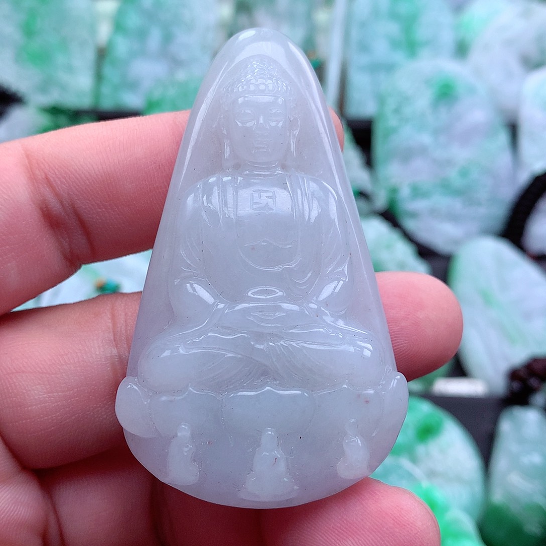 翡翠吊坠(不含链)未镶嵌