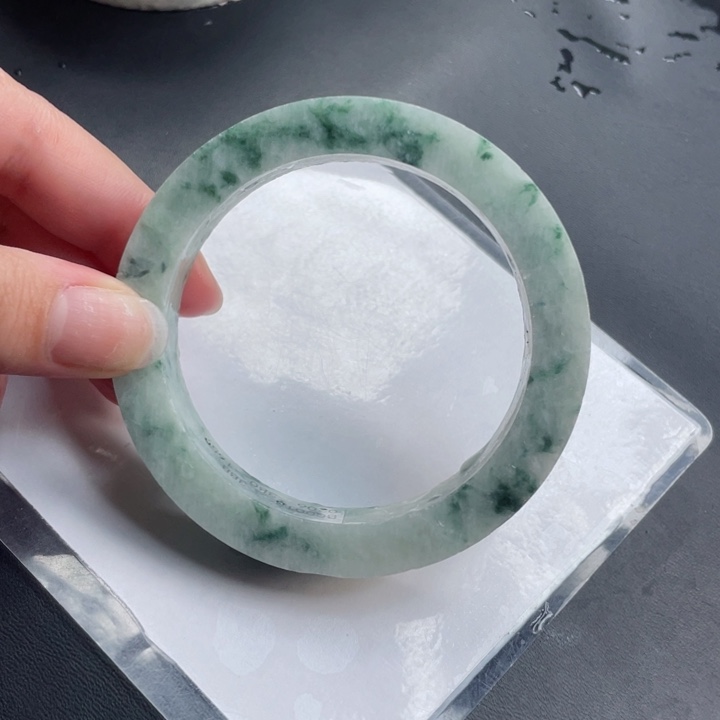 定制翡翠翡翠手镯未镶嵌