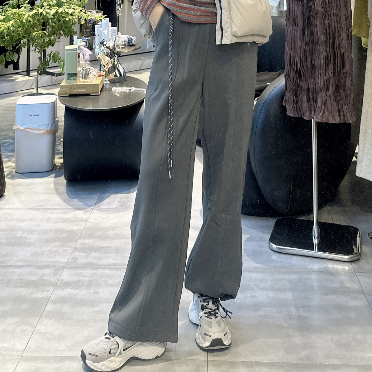 兔兔家新品秋冬防风裤加绒里