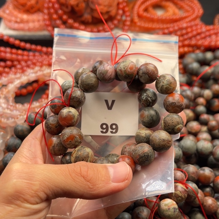 南红玛瑙未镶嵌多样性发货默认微瑕称重13mm