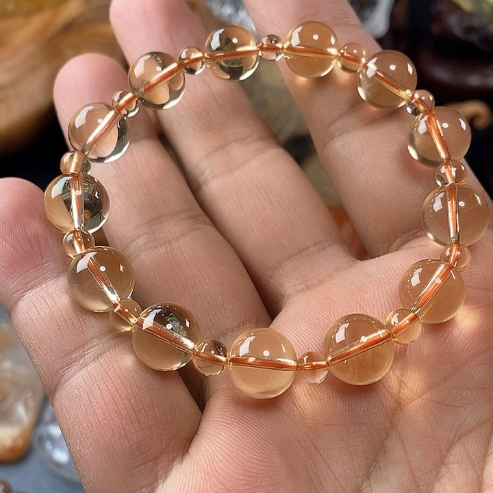 水晶颈饰未镶嵌黄水晶