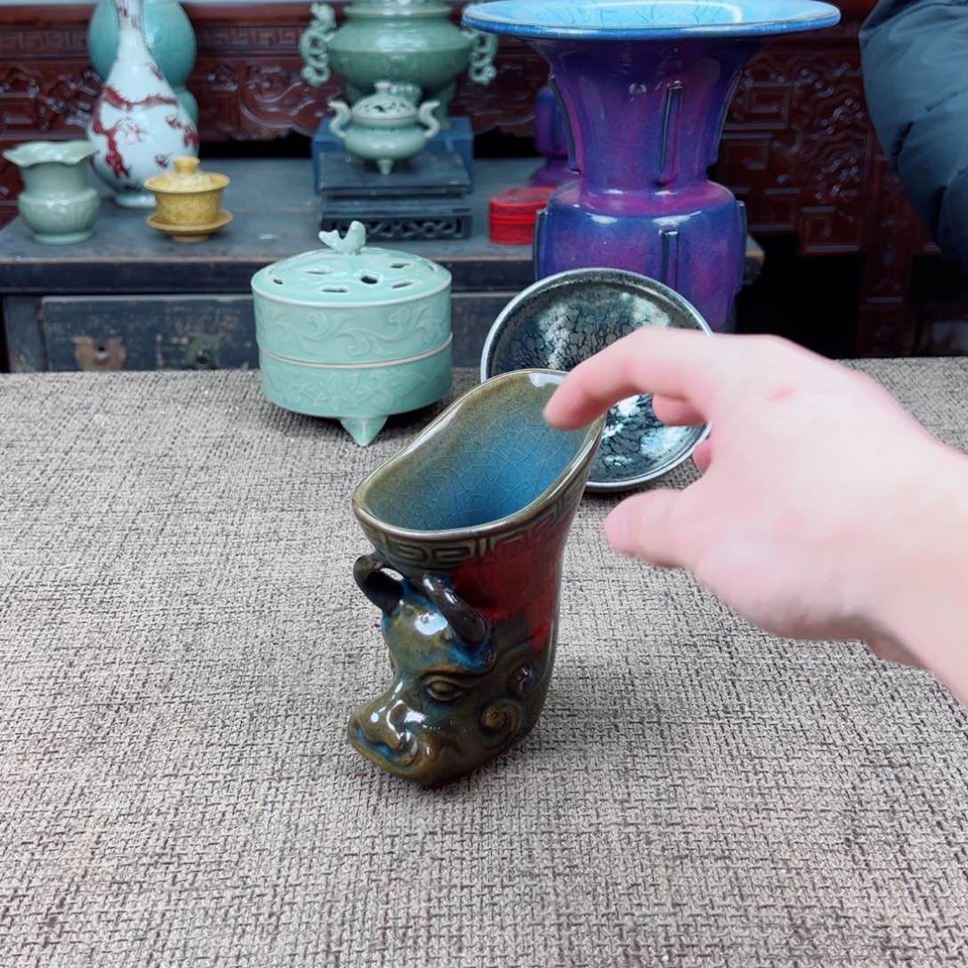 瓷片陶瓷艺术瓷器摆件