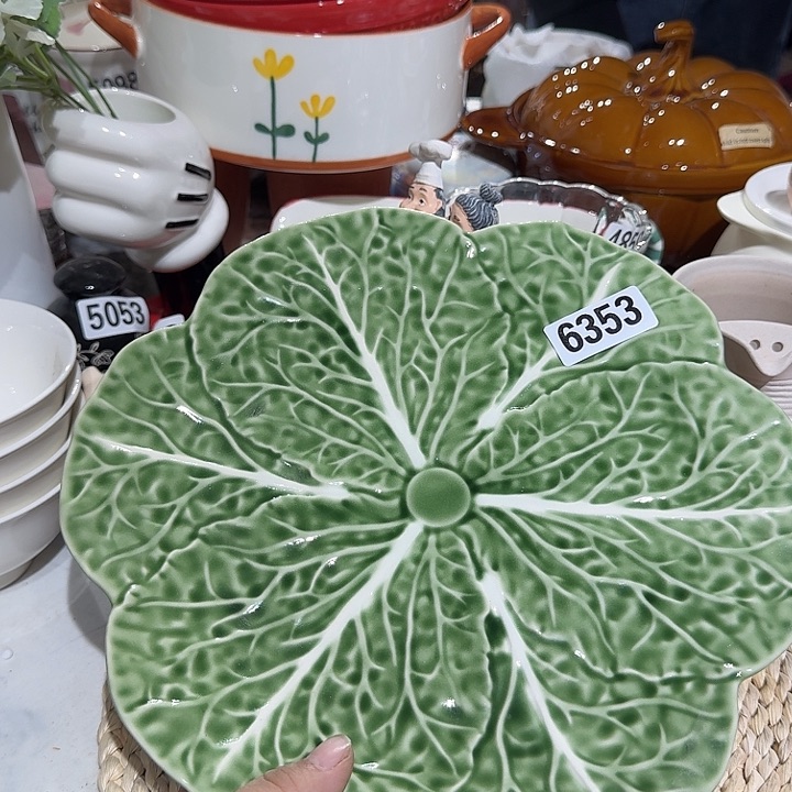 瓷片微瑕陶瓷满15包邮6353