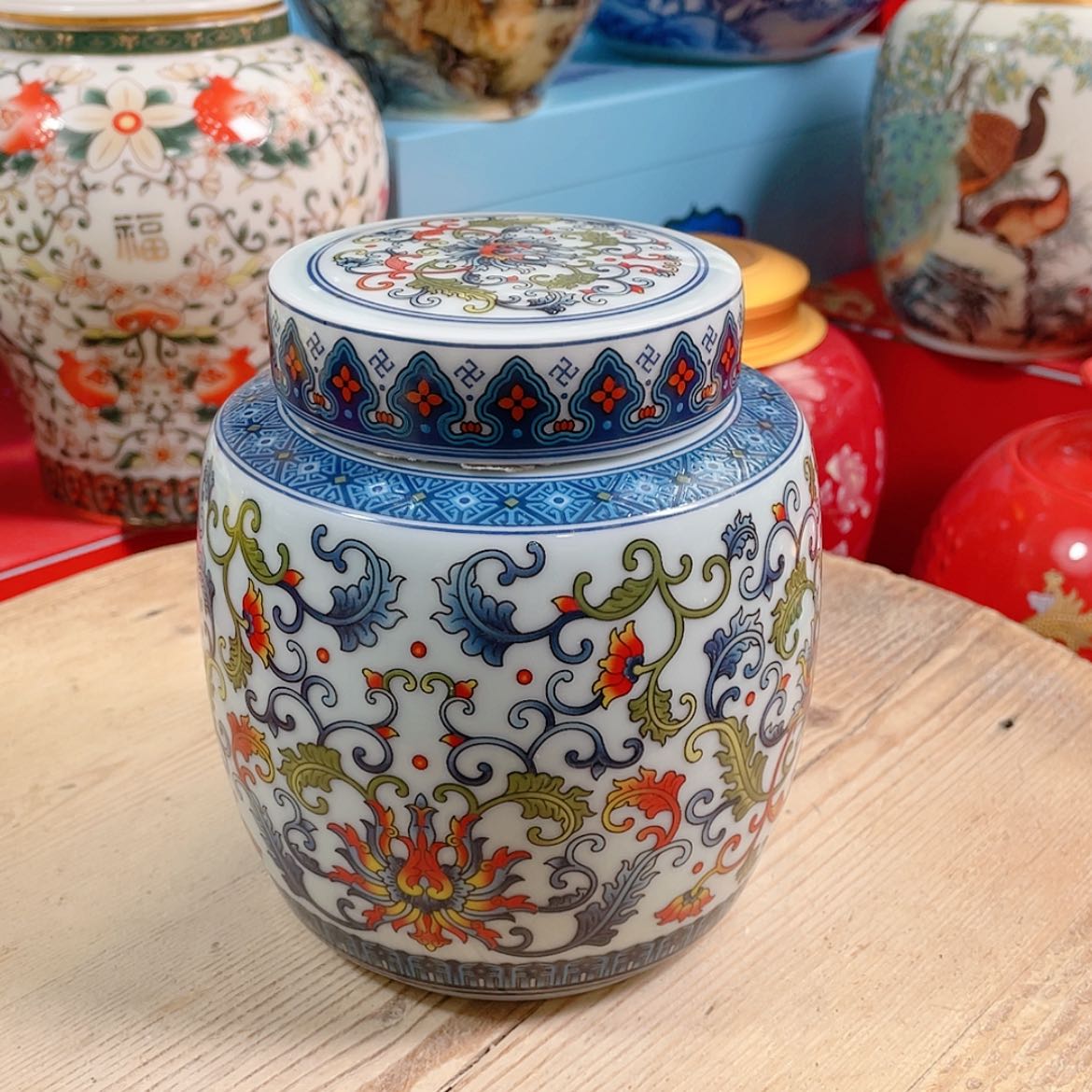 【闪购商品】罐陶瓷茶叶罐密封罐