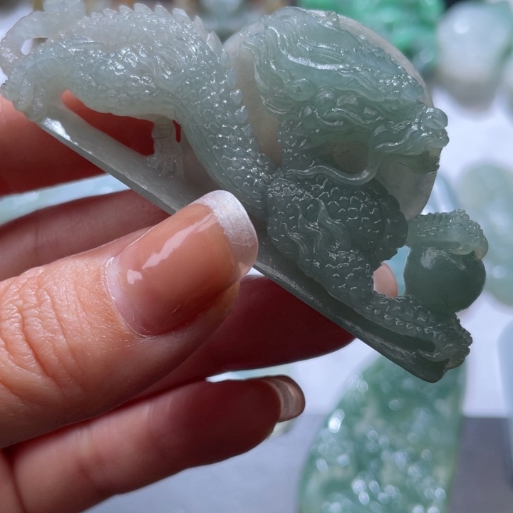 定制翡翠未镶嵌毛货