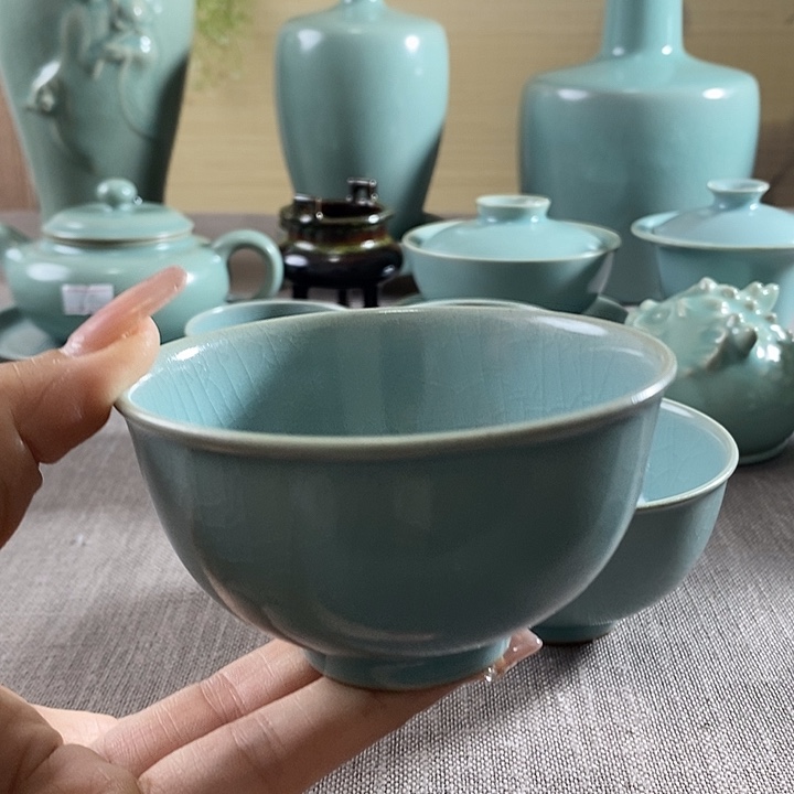 瓷片碗杯一一一一一一一一一带底款