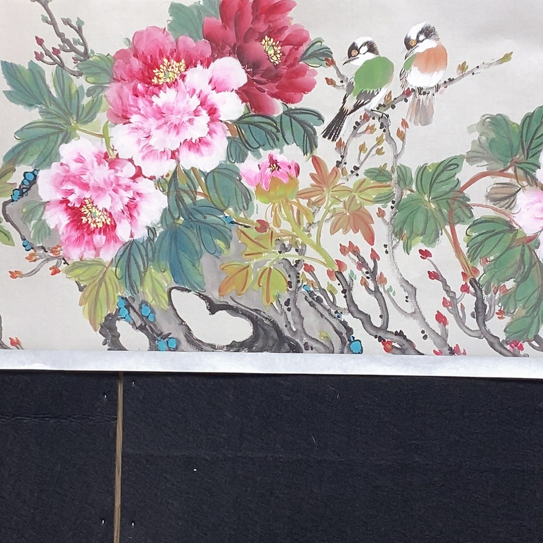 竖款大富大贵富贵白头