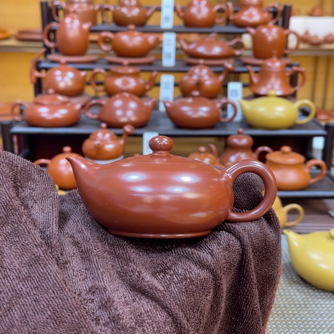 紫砂茶壶红 凤雏120-140cc