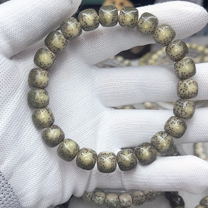 星月菩提手串我****你卡10绿包糯冰星月菩提