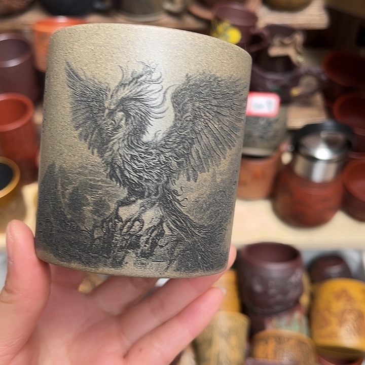 紫砂茶杯宜兴紫砂非遗茶具