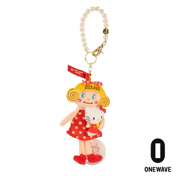 【LeeLee专属】日本curly collection卷发女孩包挂件钥匙扣