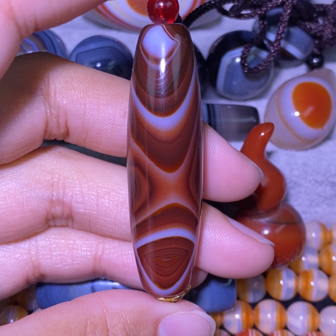 玛瑙/玉髓未镶嵌颈饰