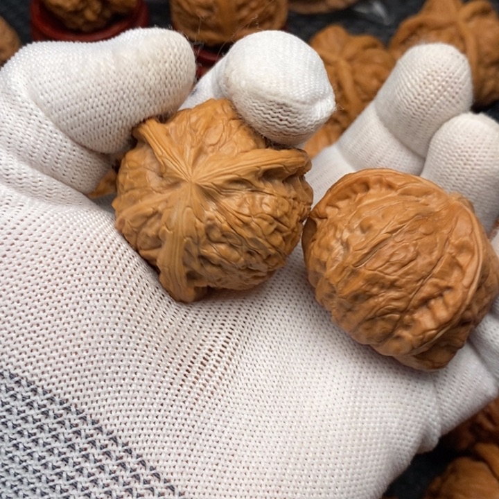 核桃把件拼接南瓜墩12