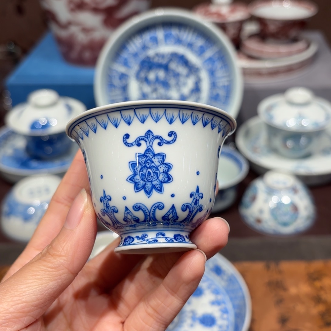 瓷片景德镇纯手工手绘