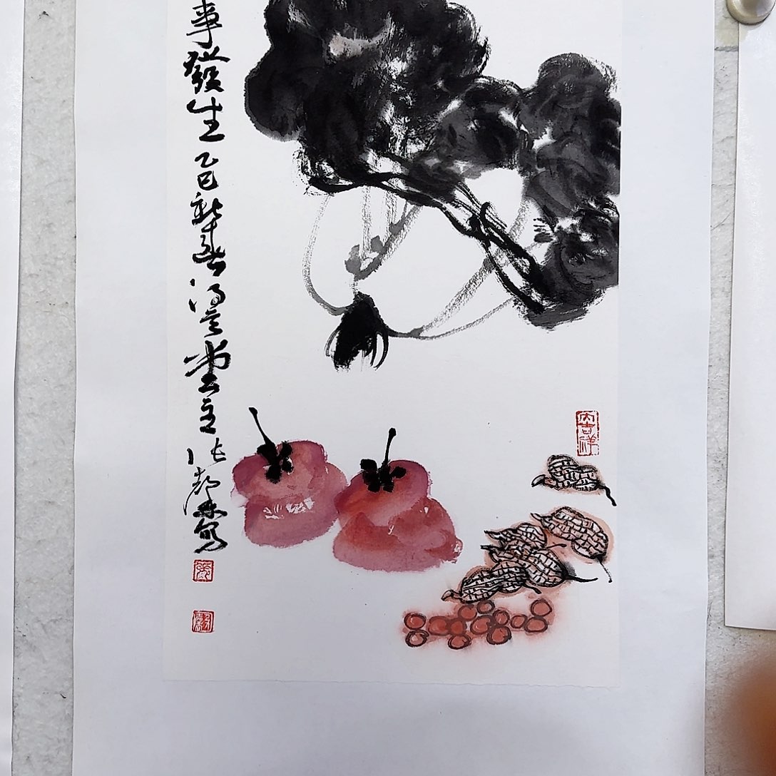国画张馨老师作品