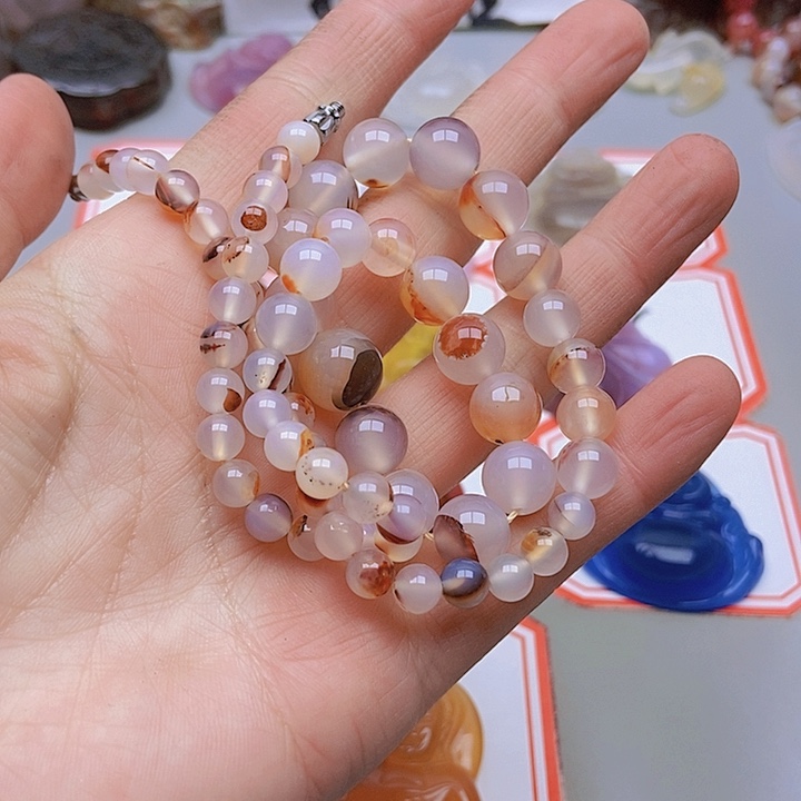 【闪购商品】未镶嵌玛瑙/玉髓珠宝半成品快*