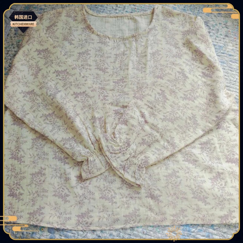 新款-韩国原装进口女装简约睡衣睡裤