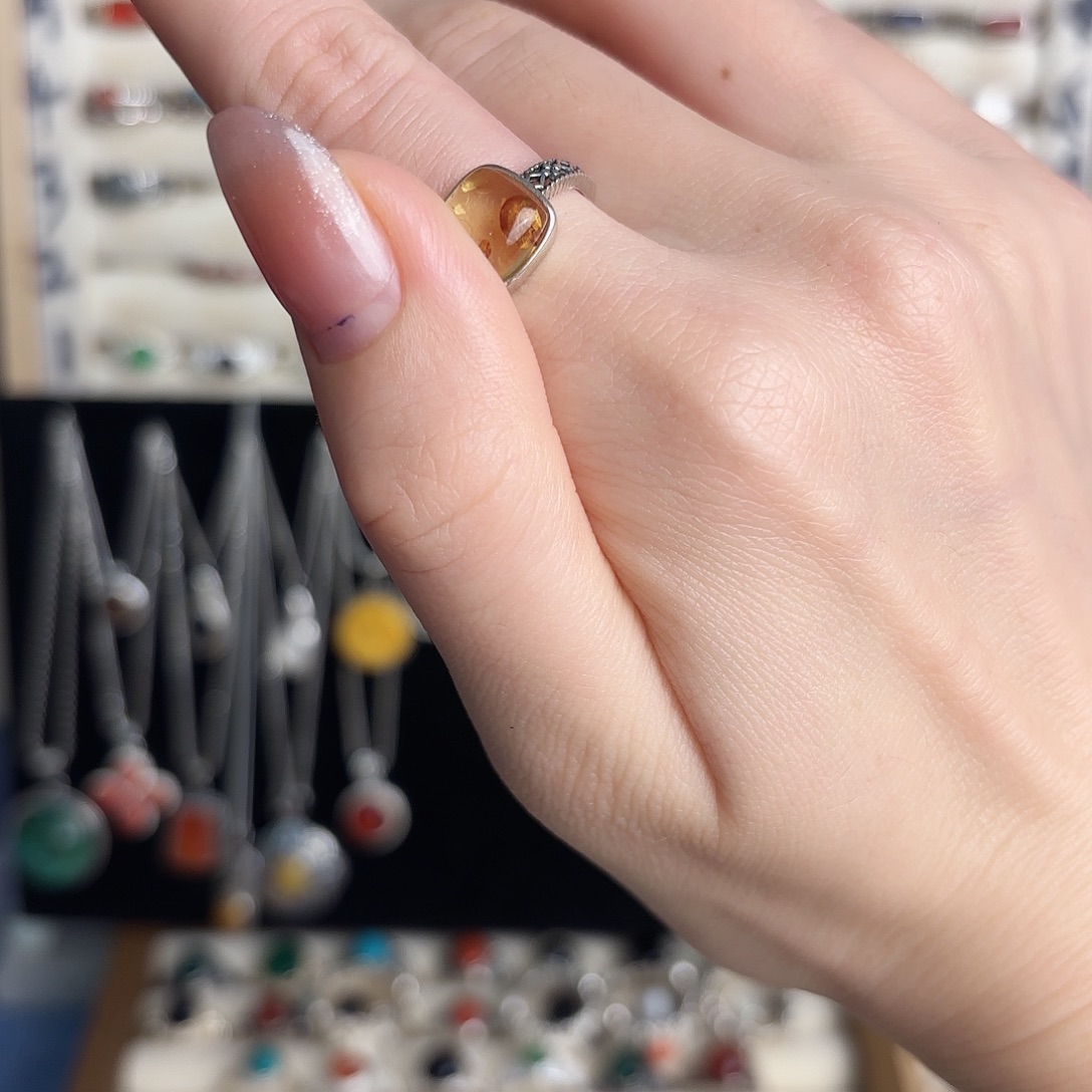 925银925银花戒指