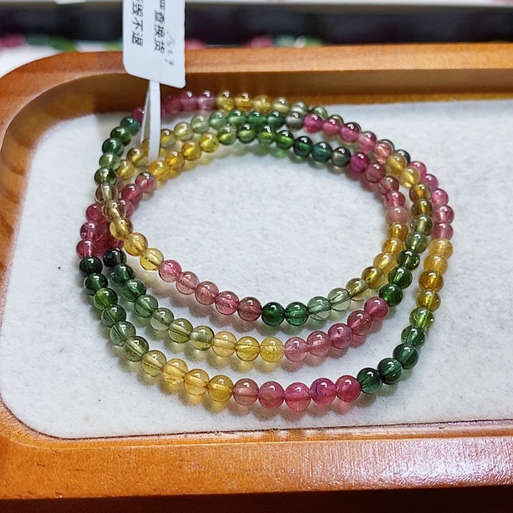 手链未镶嵌碧玺碧玺手串4.5