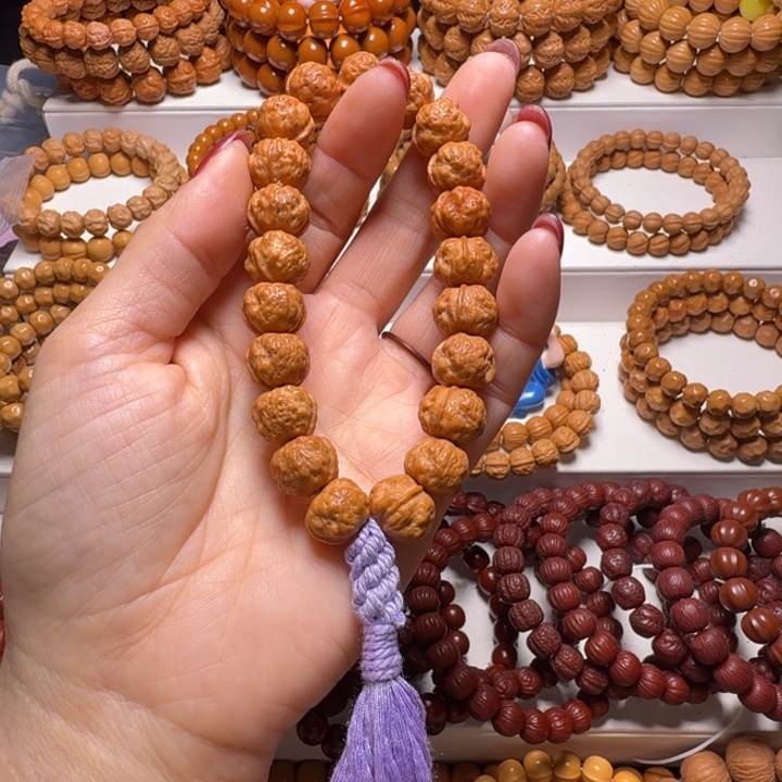 吊坠猴头核桃禅宗