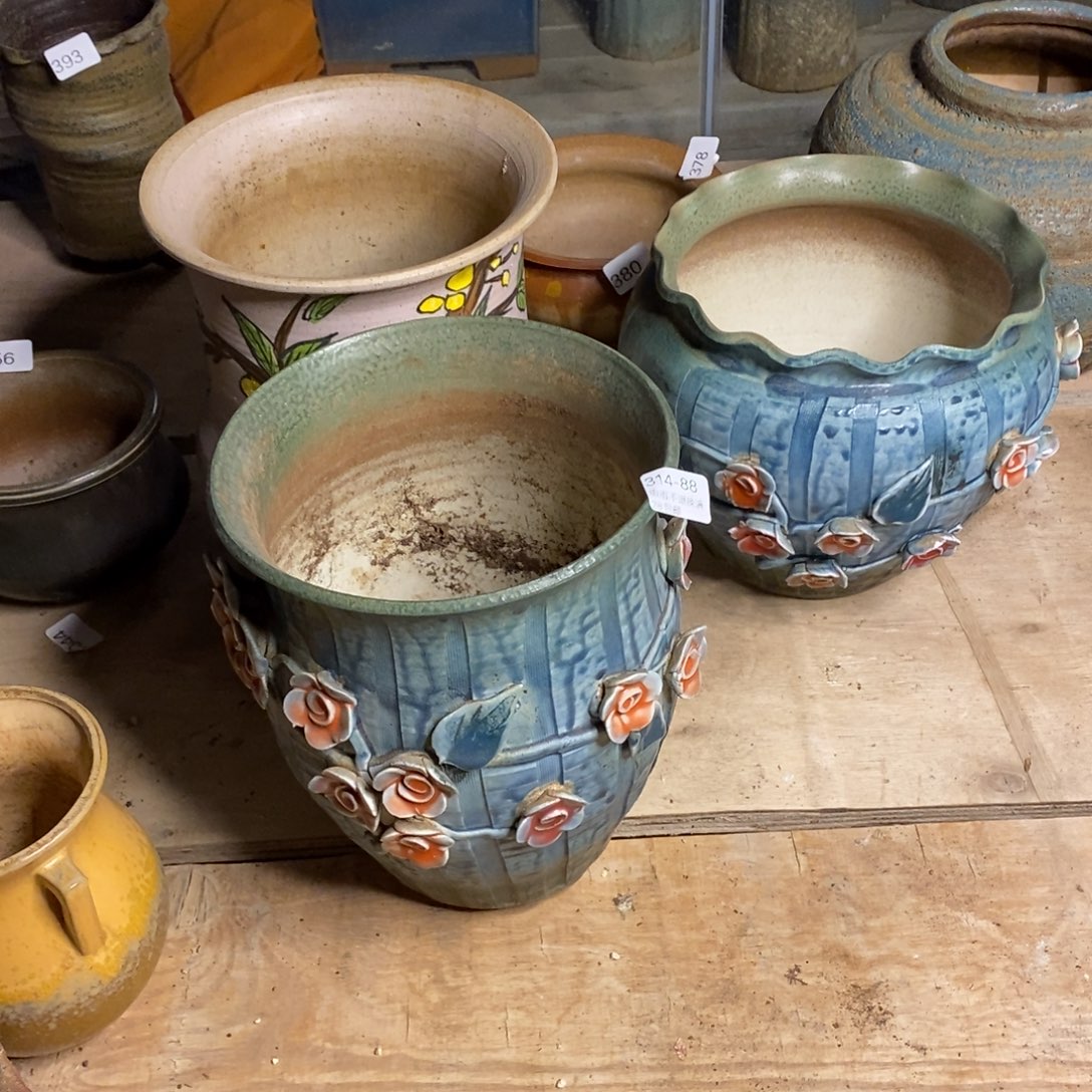 往**烟88号多肉盆三个组合