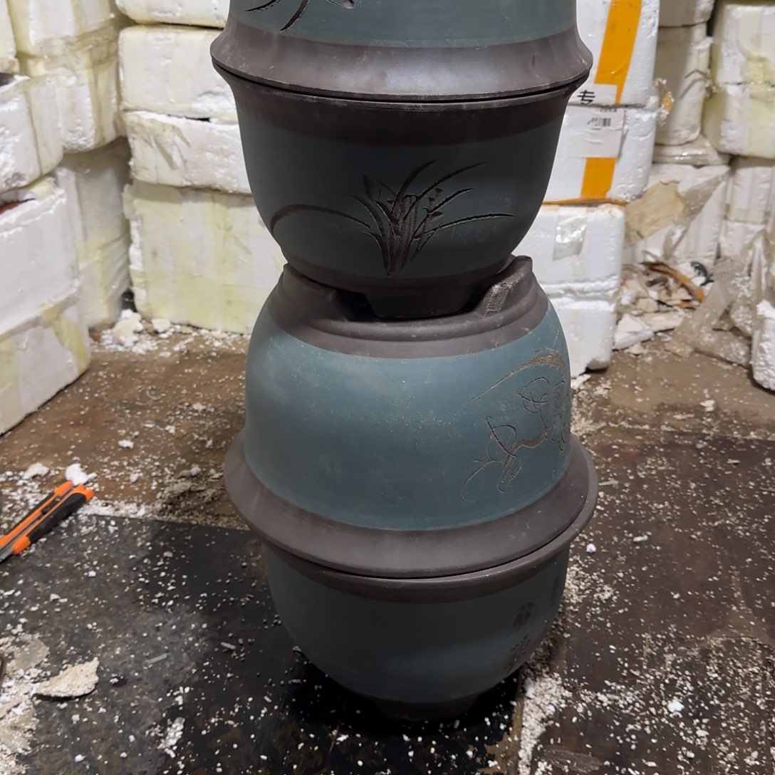 花盆紫砂口径18.12/14.10口径