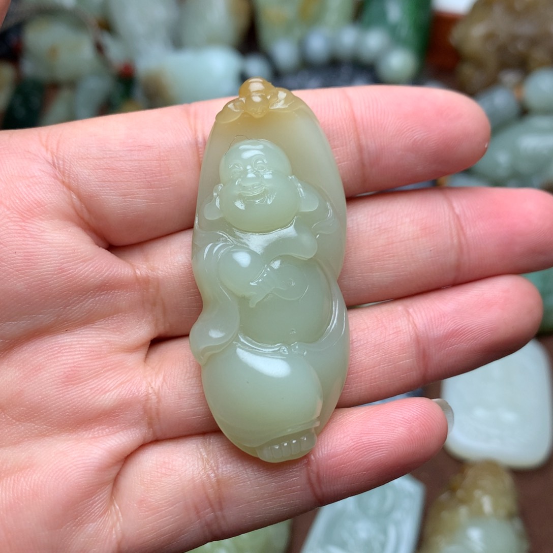 和田玉挂件未镶嵌