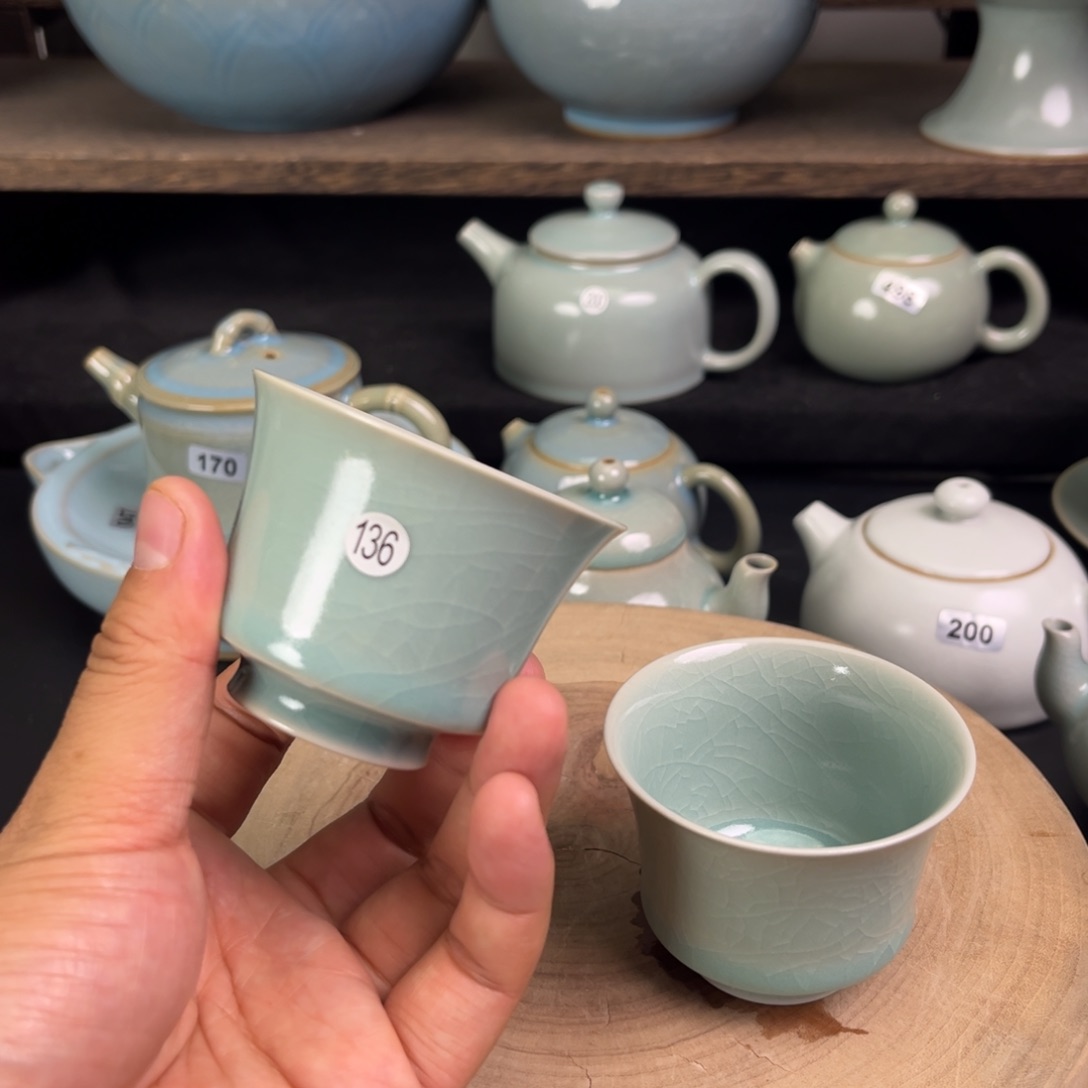 【闪购商品】卷足马蹄汝瓷仿古