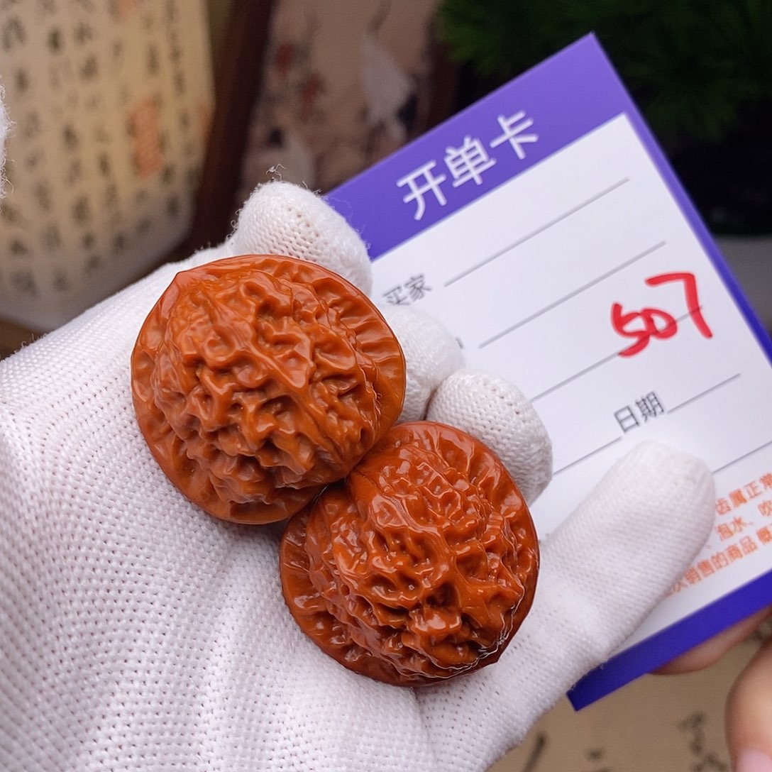 文玩核桃把件33瓷娃娃507