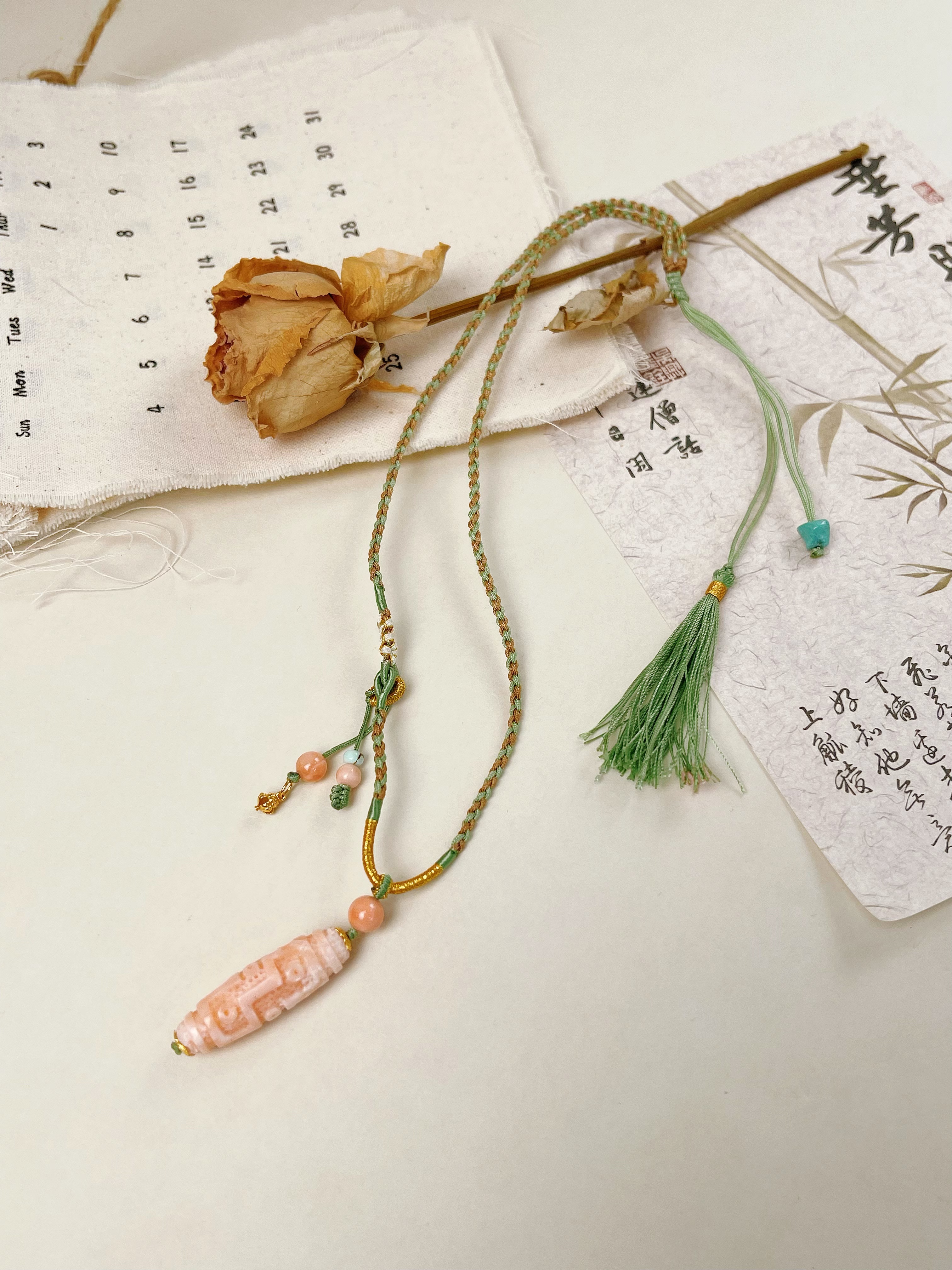 【小鱼专属】珊瑚项链-D3075TD-多样性发其一
