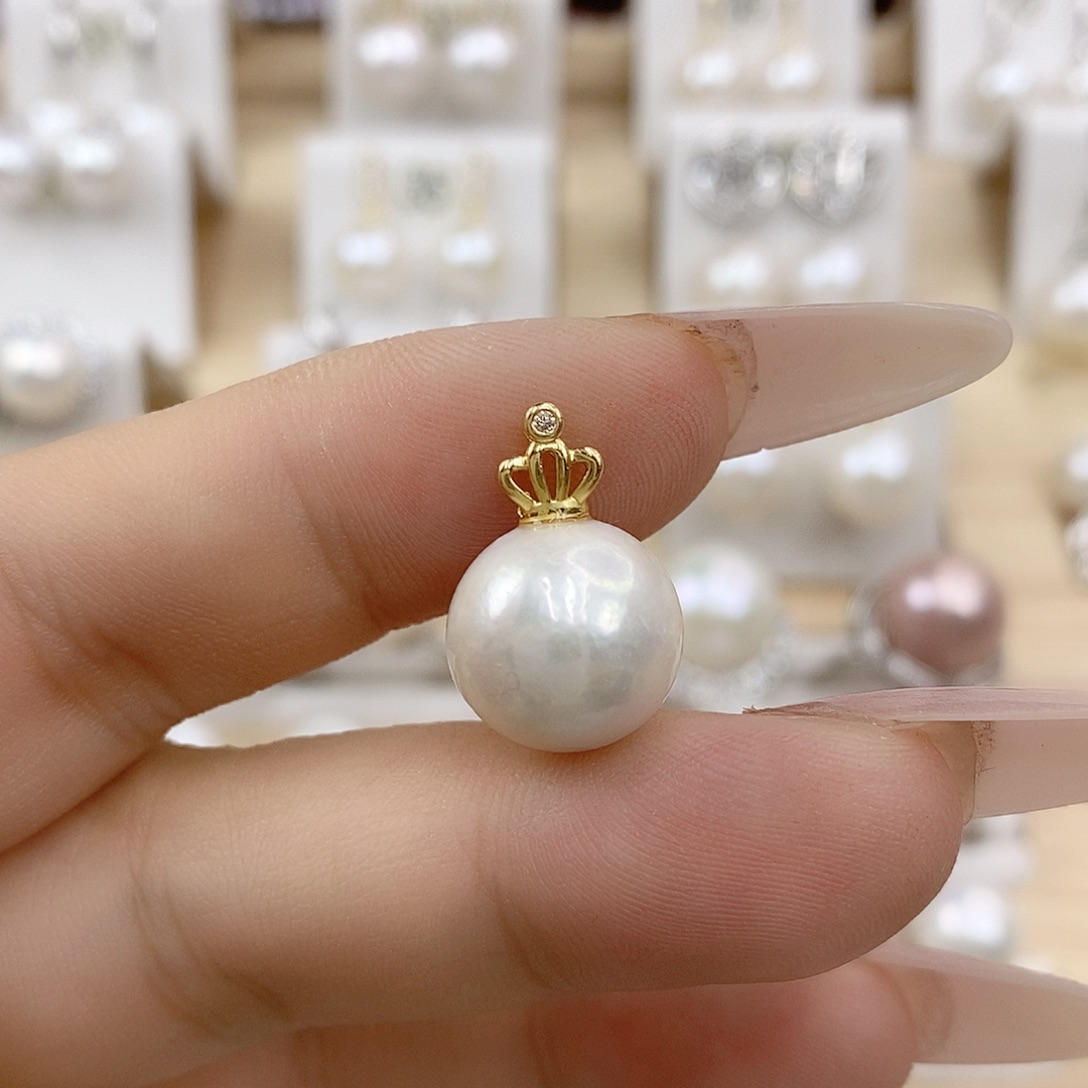 淡水珍珠颈饰合金