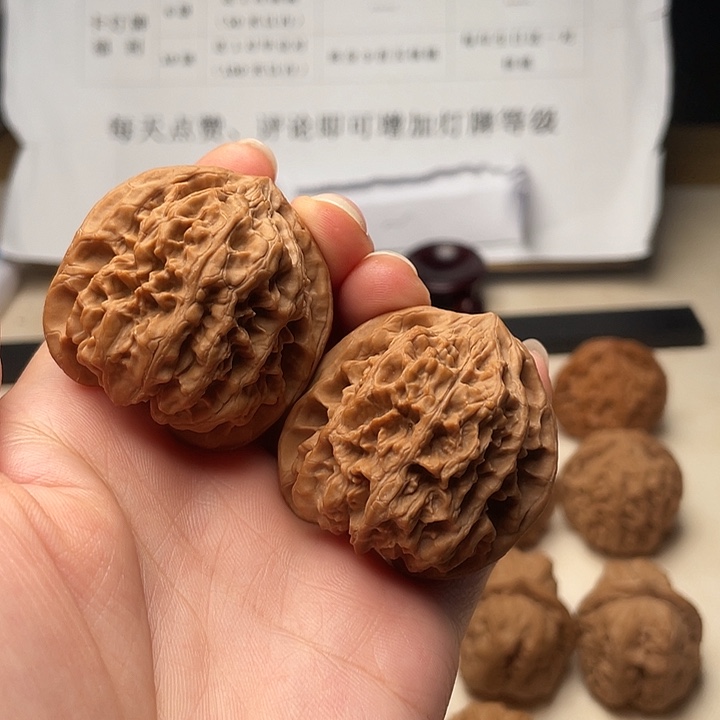 吊坠文玩核桃野牛